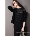 Fashion Clothing Hollow Nylon Knit Women Sweater